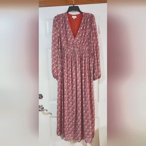 Umgee maxi dress. Large. Copper color.